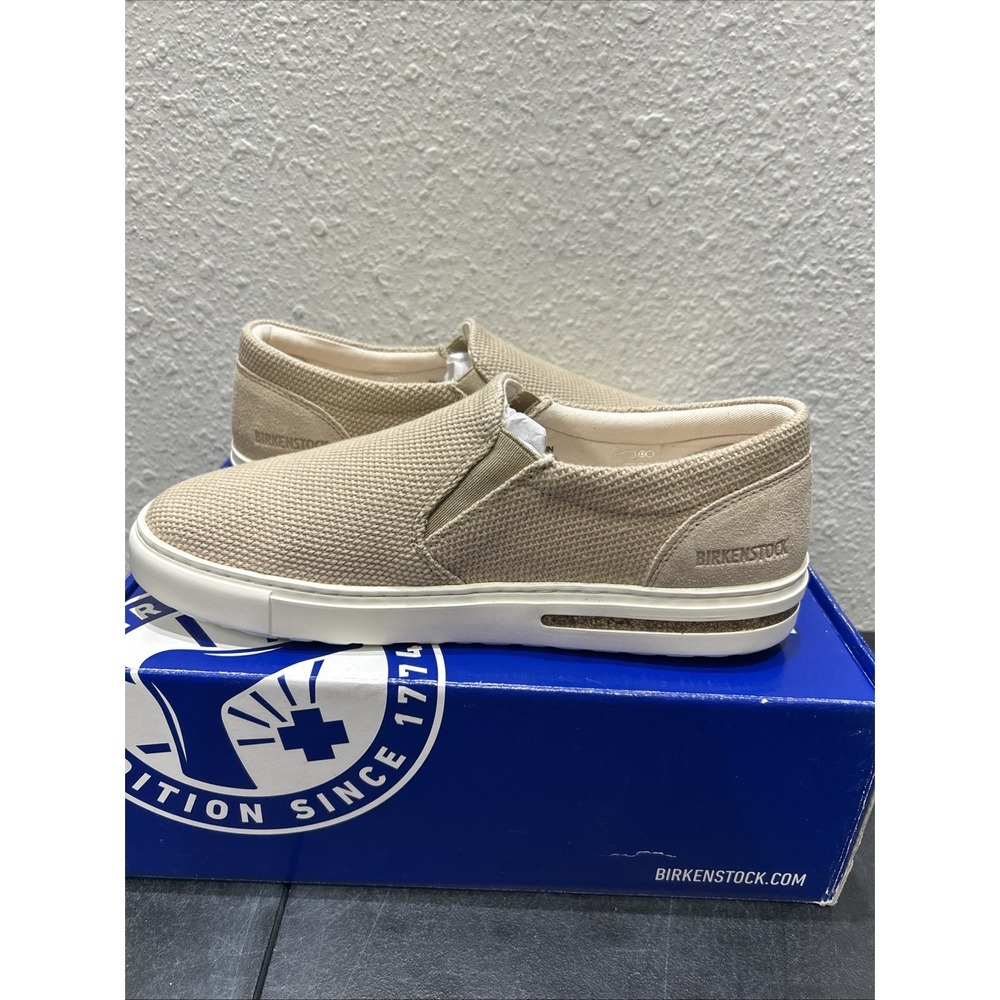 Birkenstock Oswego Textile Suede Sandcastle EU 40 US L9 M7 Womens Mens
